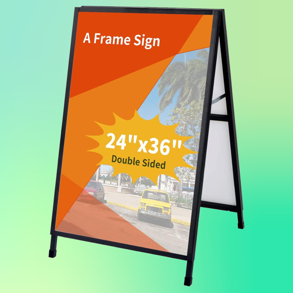A-Frames with Full Color Digital Print