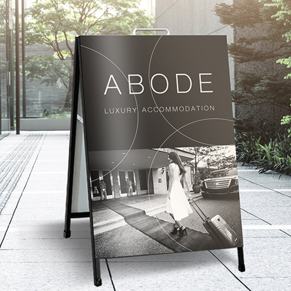 A-Frames with Full Color Digital Print