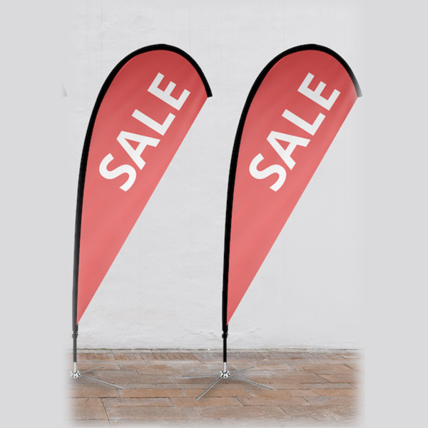 Tear Drop Flags