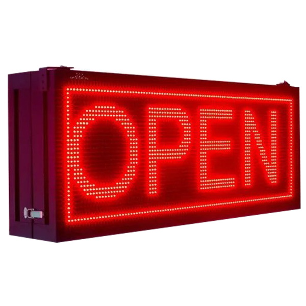 LED Open Display P10 Singe Colour Board