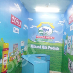 Inshop Branding Wall Design