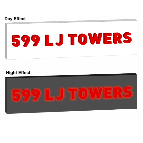 Channel Letters - LT Towers