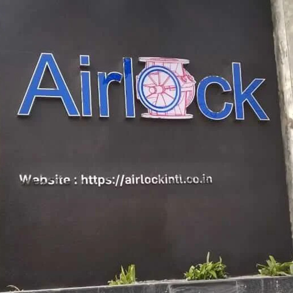 Channel Letters for Airlock