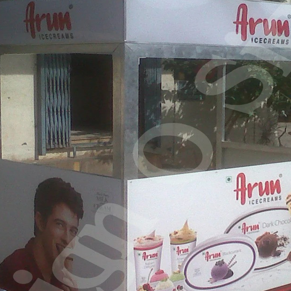 Promotional Advertising Canopies Arun Icecream