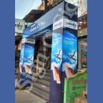 Promotional Advertising Gate Arch for Showrooms/Shops