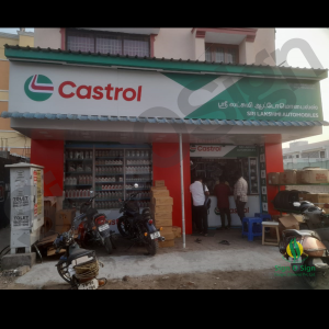 Acrylic Signboard for Castrol